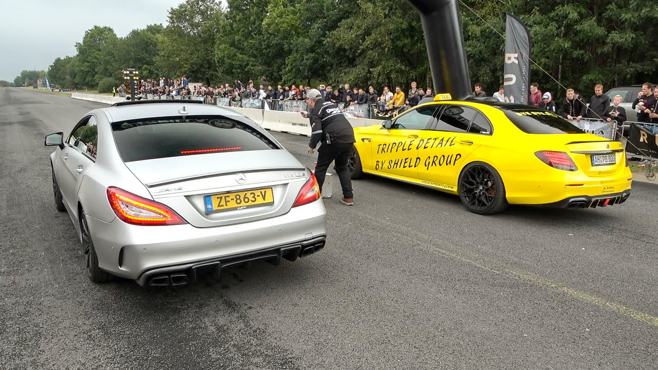 Mercedes CLS63S AMG iPE 750HP+ vs. BRABUS 800 E63S AMG