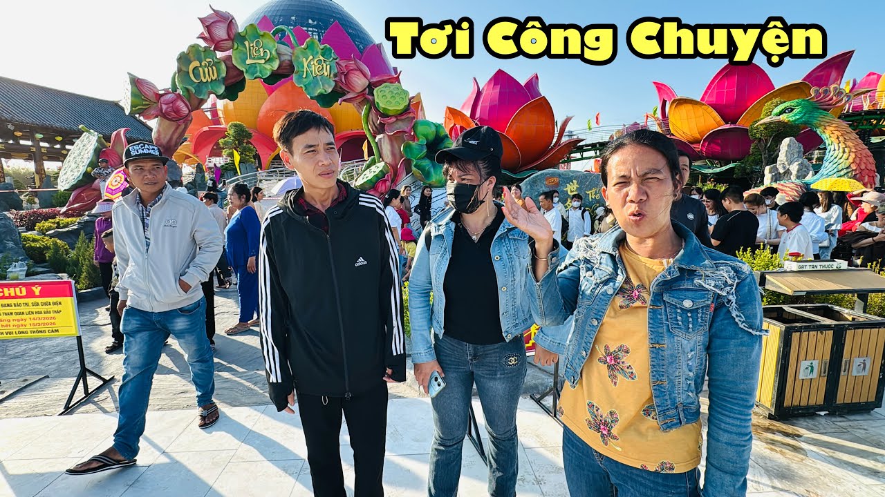 Bất ngờ chung dẫn bạn gái qua Tân Huê viên chơi Quy gặp bạn gái chung liền nói sự thật 