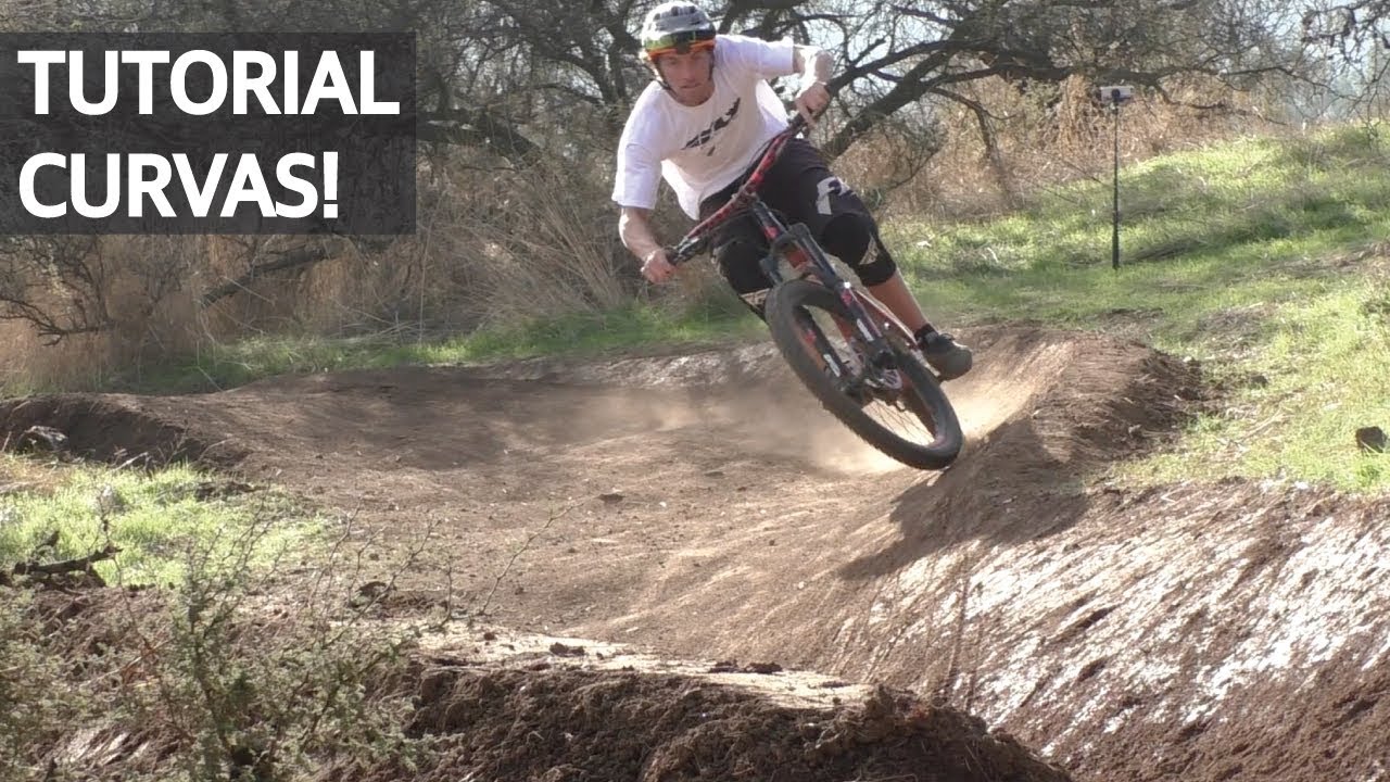 C&oacute;mo Tomar Curvas Mejor en tu Bicicleta! T&eacute;cnica B&aacute;sica y Avanzada para Doblar en Mountain Bike!