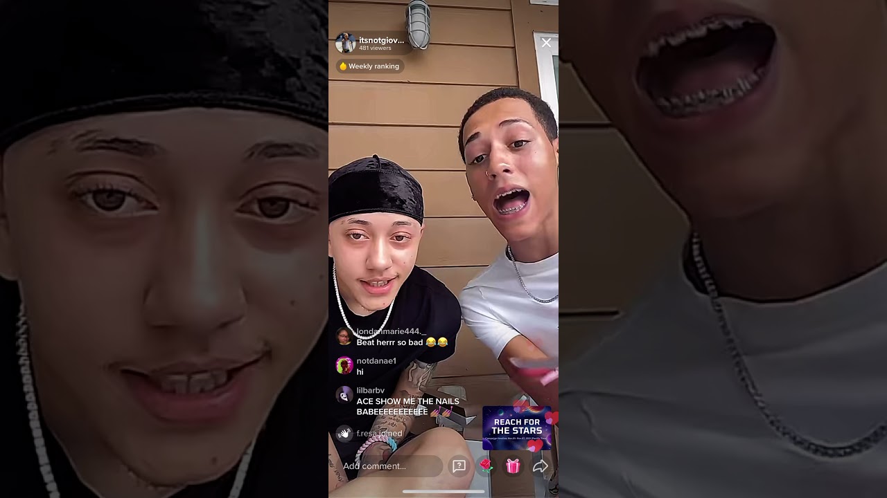 GIOVANNI AND ACEBKING AIRING OUT CAROLIYANNA(GIO’S EX) FOR STEALING FROM THEM PART 2