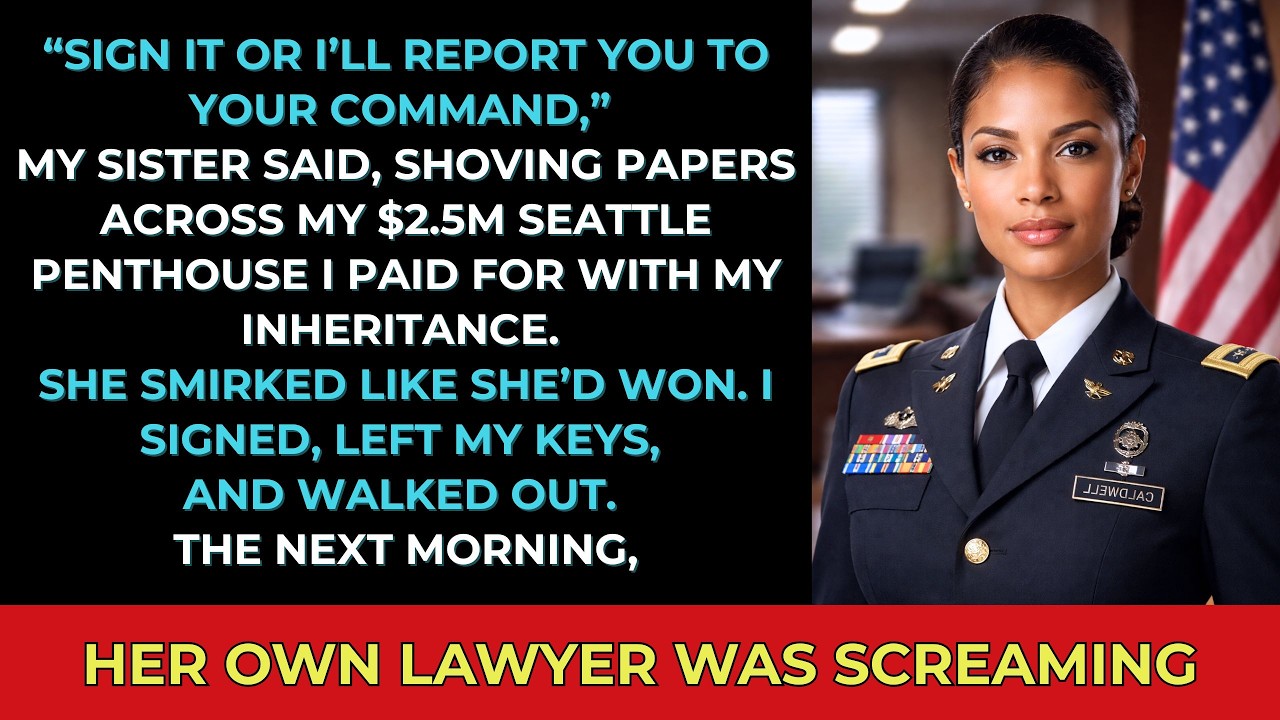 My Sister Made Me Sign Over My $2.5M Penthouse — The Next Morning, Her Own Lawyer Was Screaming