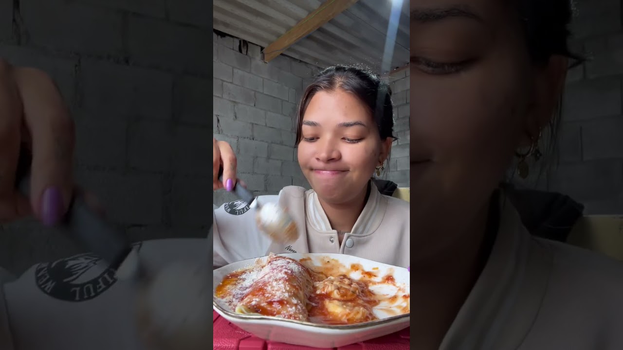 PANQUECA DE QUEIJO E PRESUNTO E FRANGO ALMOÇO DE HOJE 