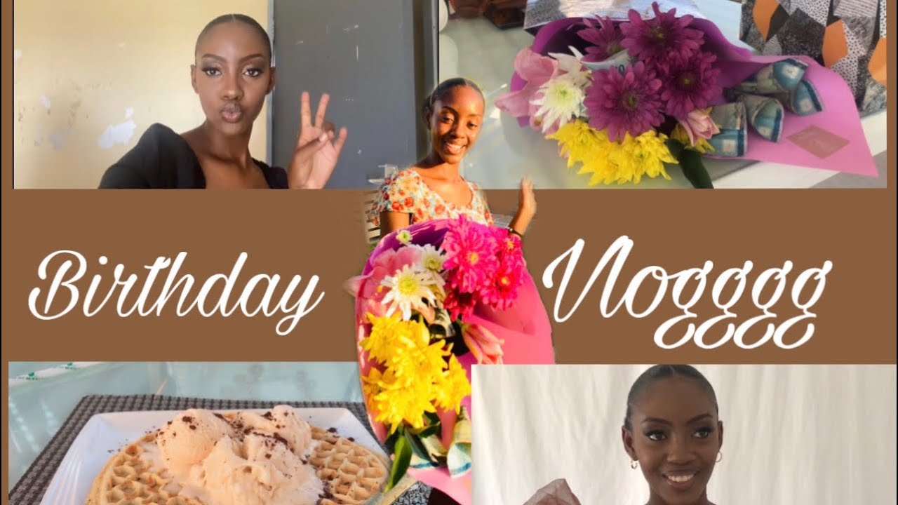 GRWM for my birthday shoot + Vlog|•hair, makeup, lunch date•| NAMIBIAN YOUTUBER💗🥂