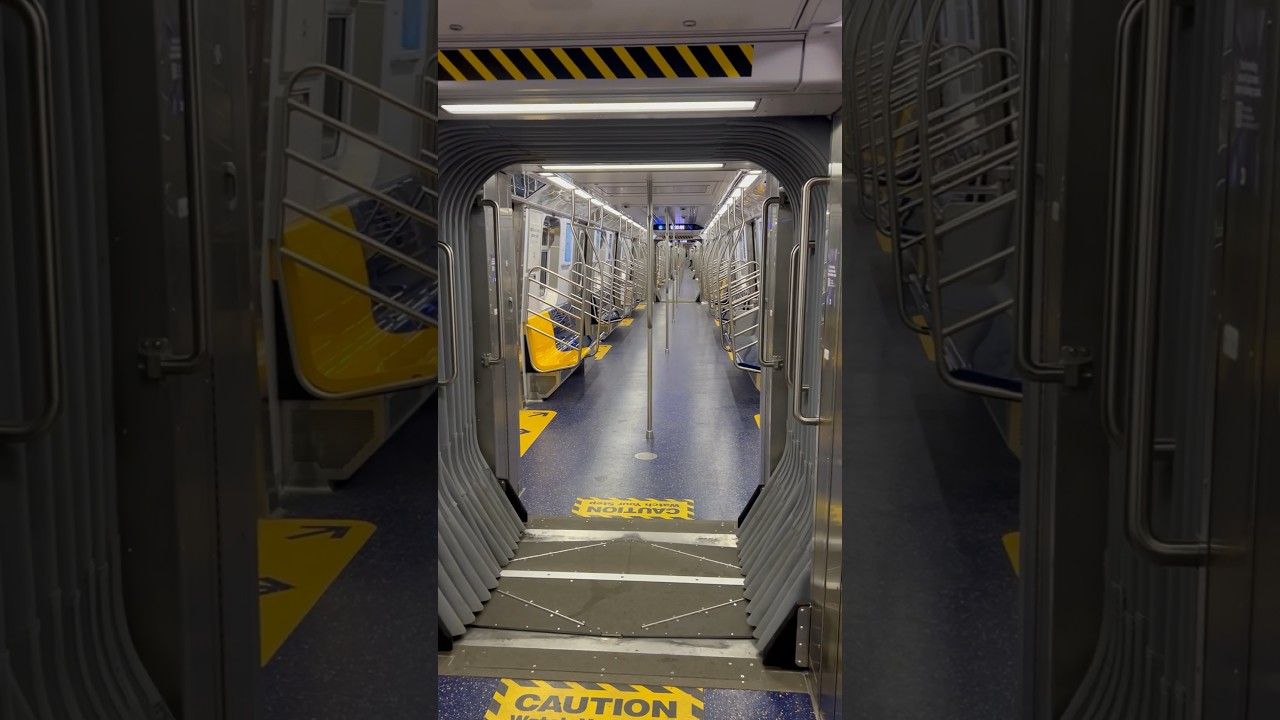 Open Gangway Action on the R211T (C) Train
