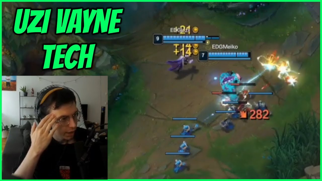 Caedrel Realises Uzi's Vayne Tech For Wave Clear