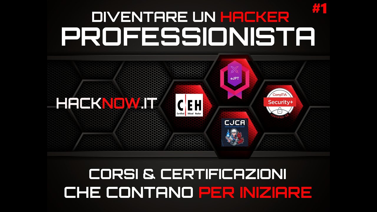 Diventare Hacker Professionista 2025: Corsi e Certificazioni che contano nel Pentesting #1