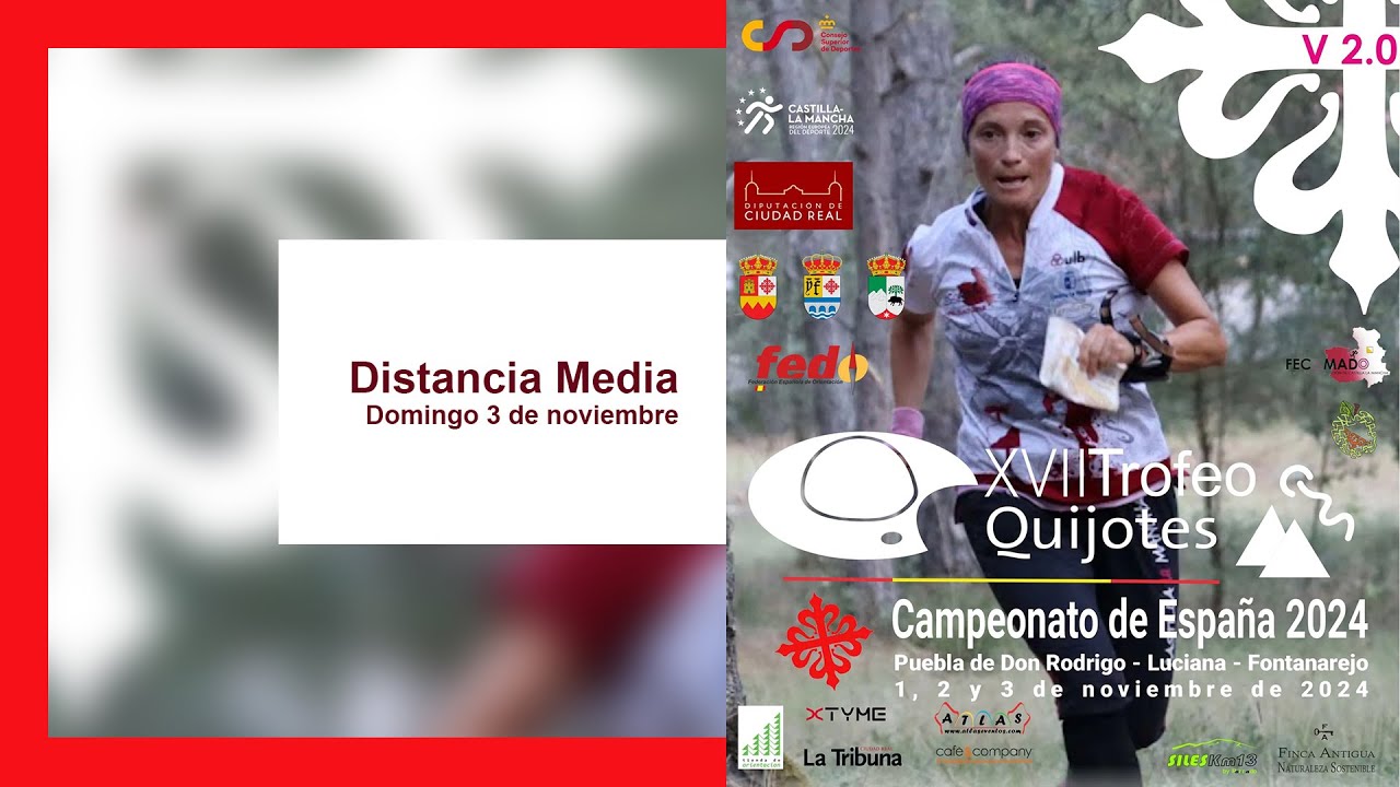 Domingo | Distancia Media - Campeonato de España de Orientación a pie 2024 - Ciudad Real