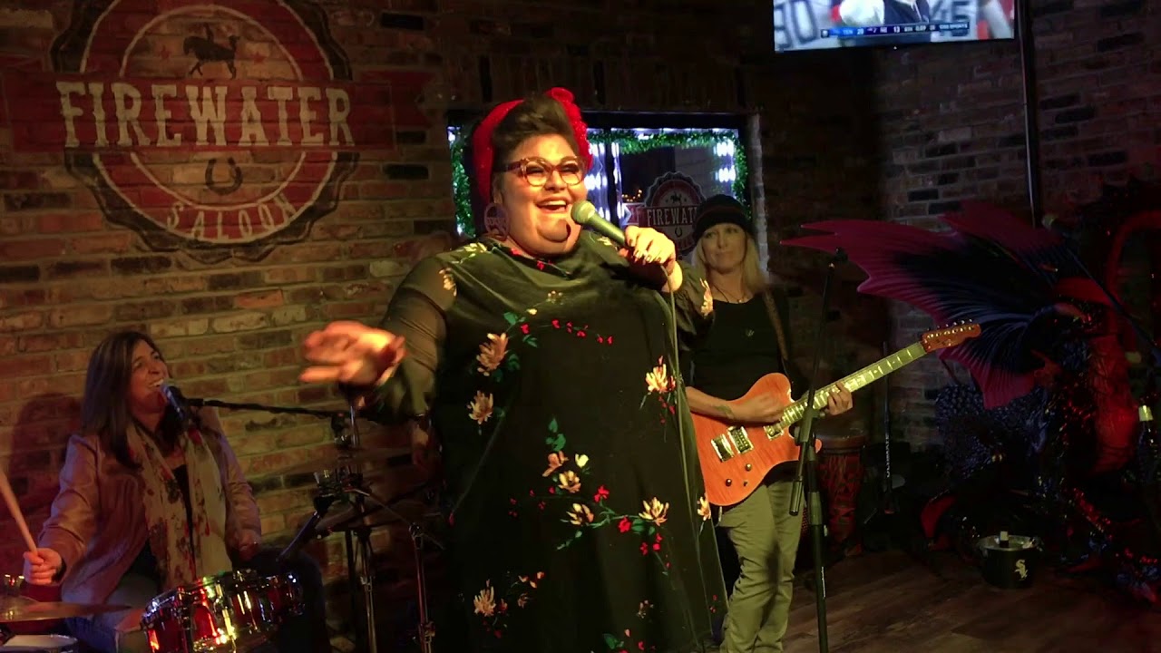 Katie Kadan and The PriSSillas - Valerie (Amy Winehouse cover) - Firewater Saloon, Chicago, IL