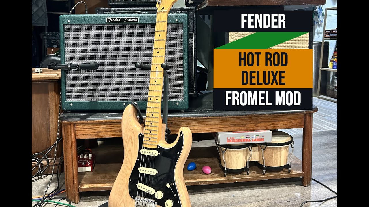 Fender Hot Rod Deluxe Fromel Mod - Supreme OD+ Upgrade