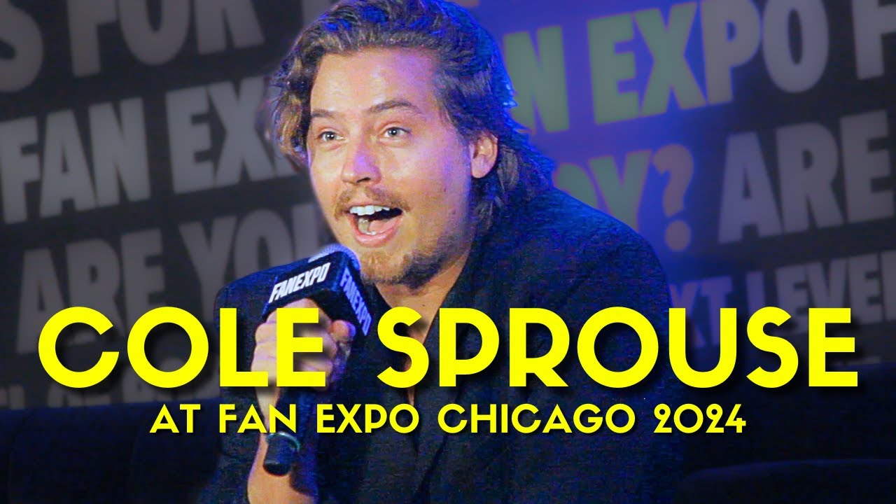 Cole Sprouse on the prosthetic he's accused of stealing| Fan Expo Chicago 2024 [Comic Con Panels]