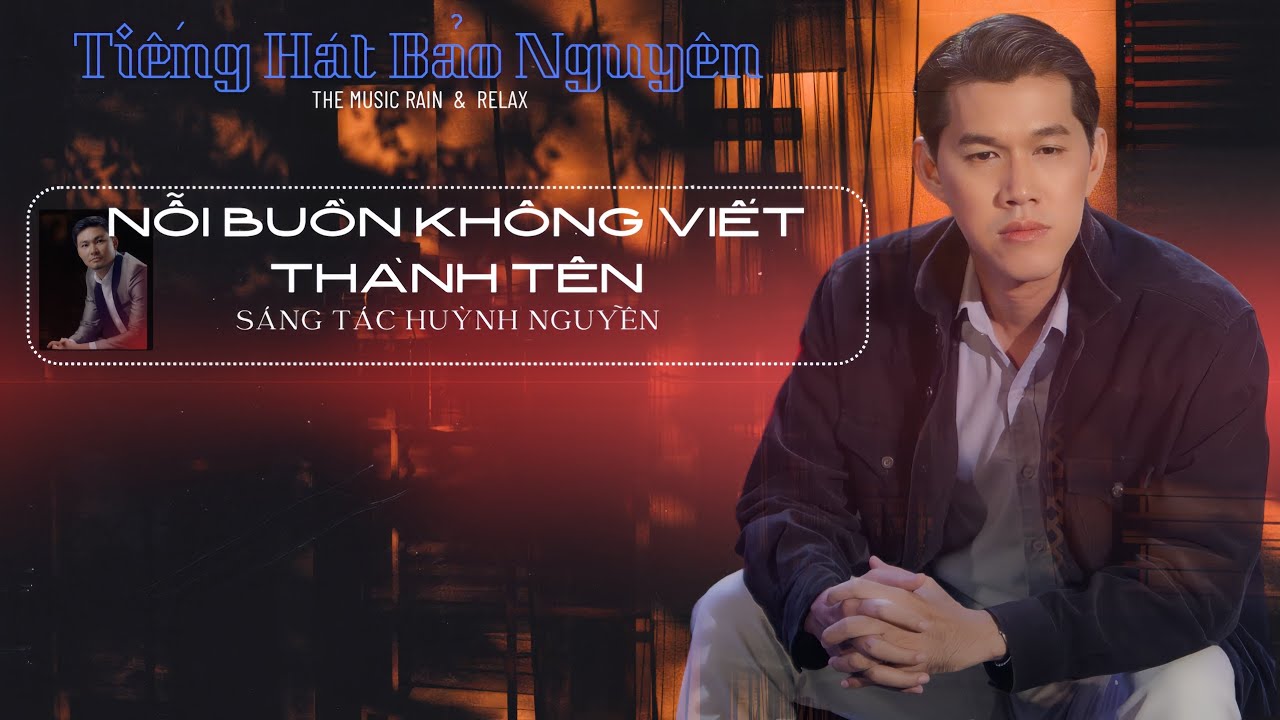 Nỗi Buồn Không Viết Thành Tên - St. Huỳnh Nguyễn | Tiếng hát Bảo Nguyên | Phố buồn một mình tôi...