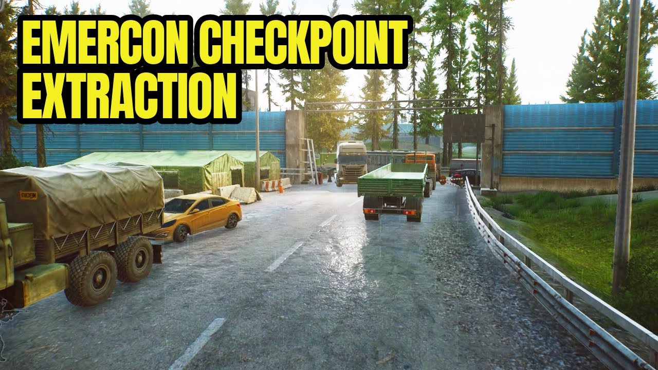 Emercon Checkpoint Extraction - Interchange Map Guide - Escape From Tarkov