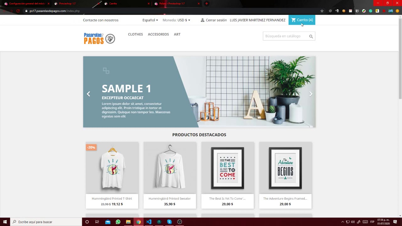 prestashop   modulo pagos qr payments   video tutorial version 1 7 mexico