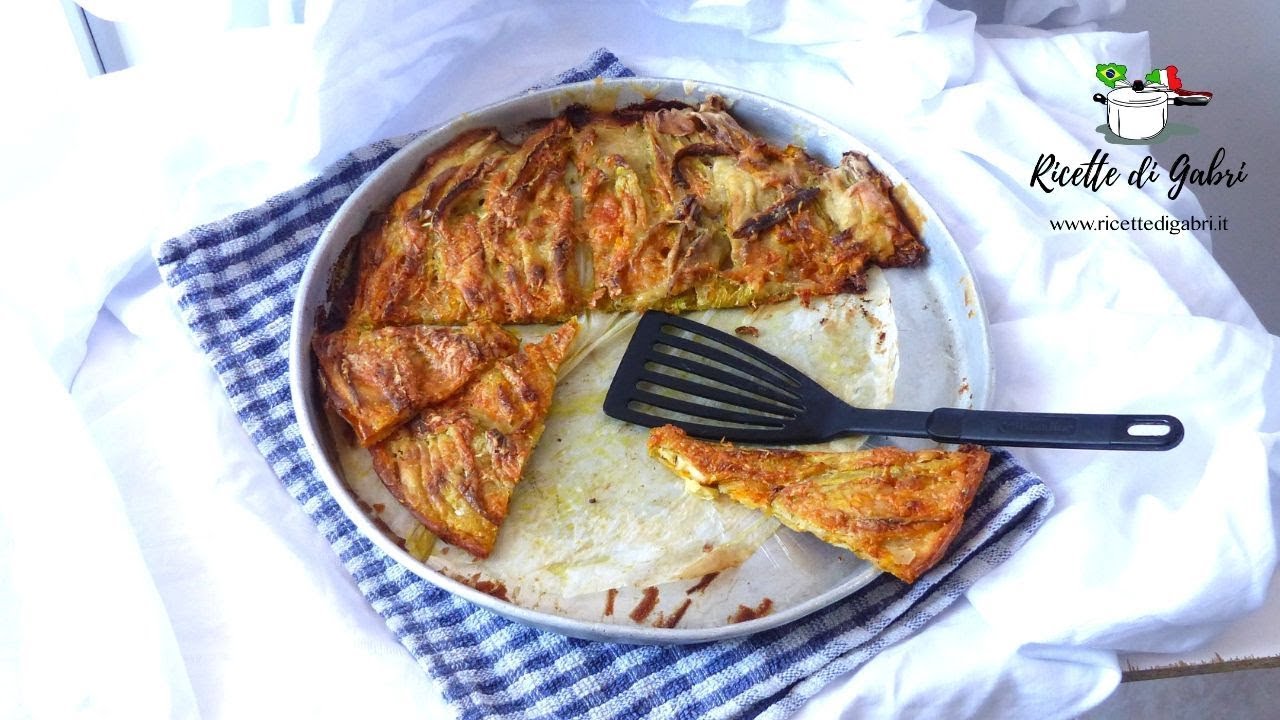 PIZZA CON FIORI DI ZUCCA in PASTELLA al forno e in padella Ricetta classica  romana RICETTE DI GABRI