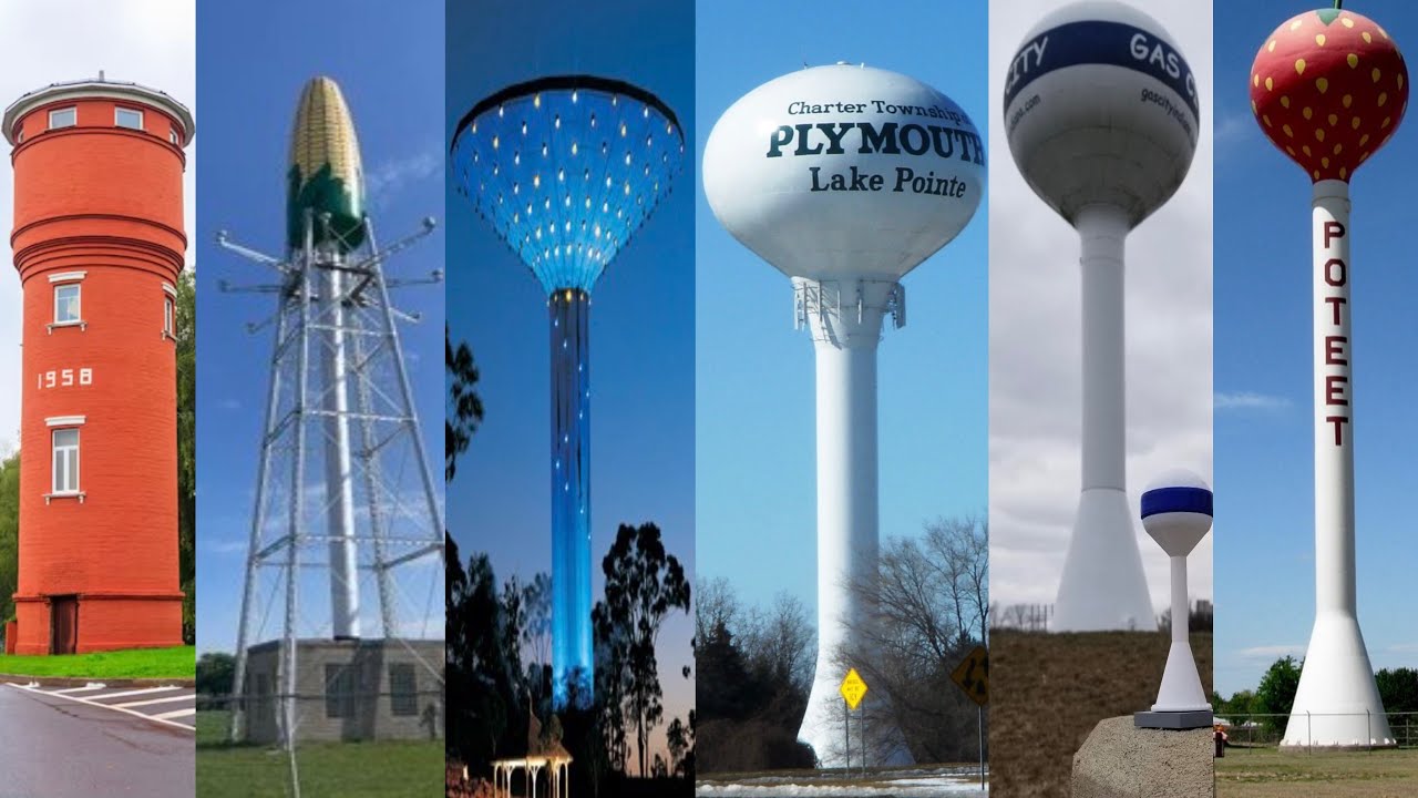 Old Water Tank Demolition And Water Tank Demolition #Interesting Part #Water Tower