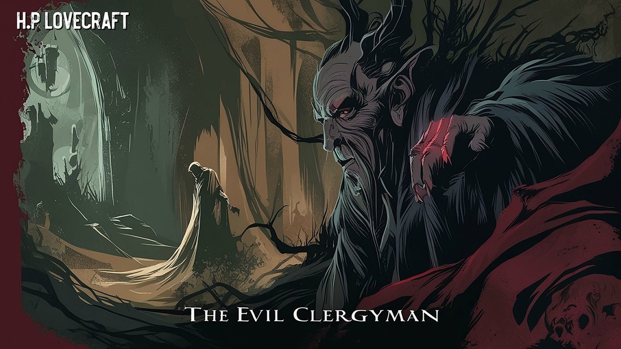 THE EVIL CLERGYMAN by H.P LOVECRAFT (Full Audiobook) #audiobook #horrorauthor #halloween2024