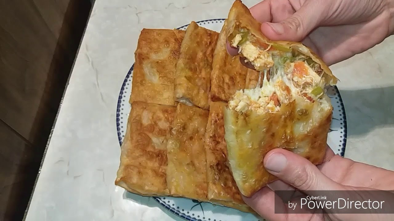 Hazir Lavaşdan Qelyanaltı / Toyuqlu çox asan Qelyanaltı