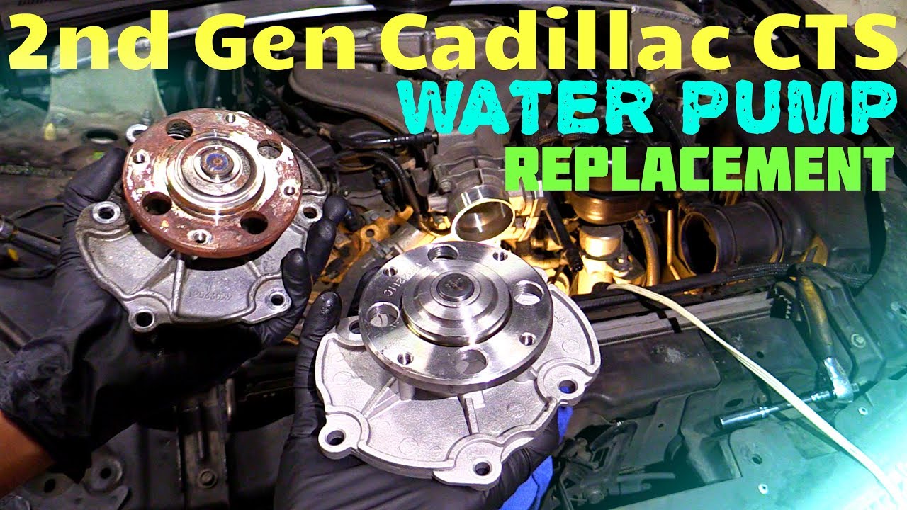 2008-2014 Cadillac CTS Water Pump Replacement Guide! (2nd Generation)
