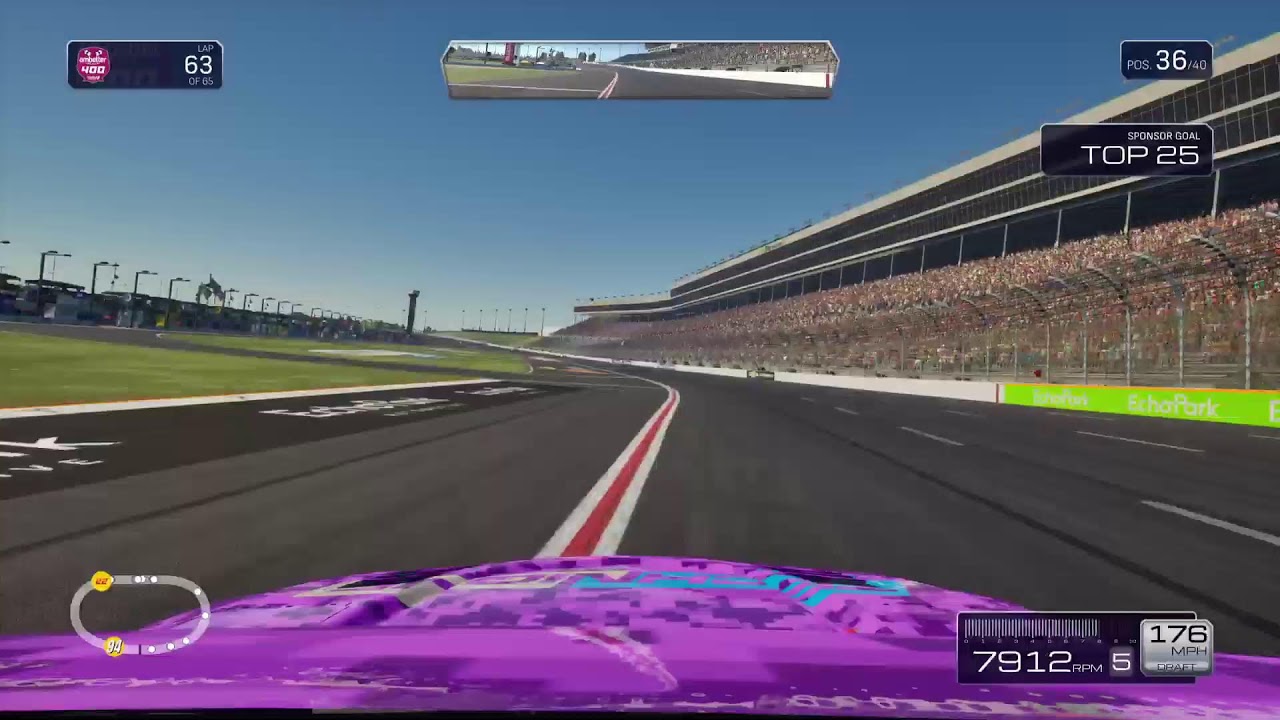 NASCAR 25 Echopark (Career mode)