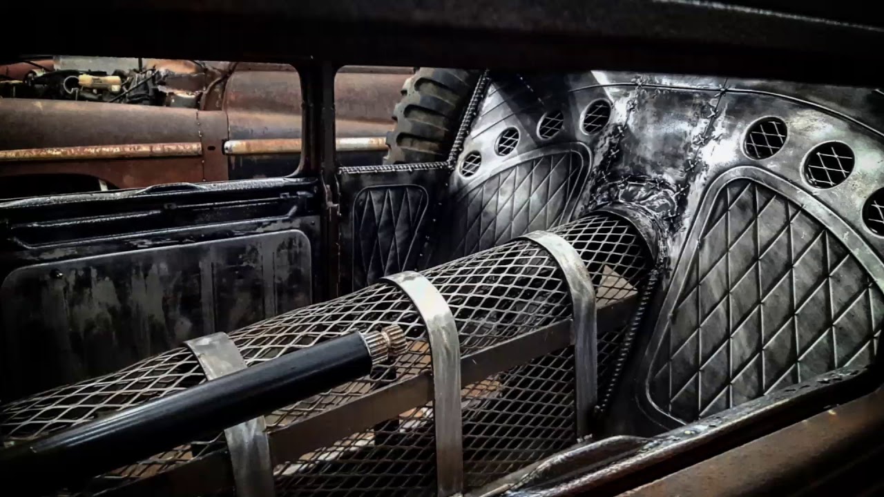 RAT ROD SHEETMETAL INTERIOR SHOWING OFF OUR BAILEIGH BEAD ROLLER