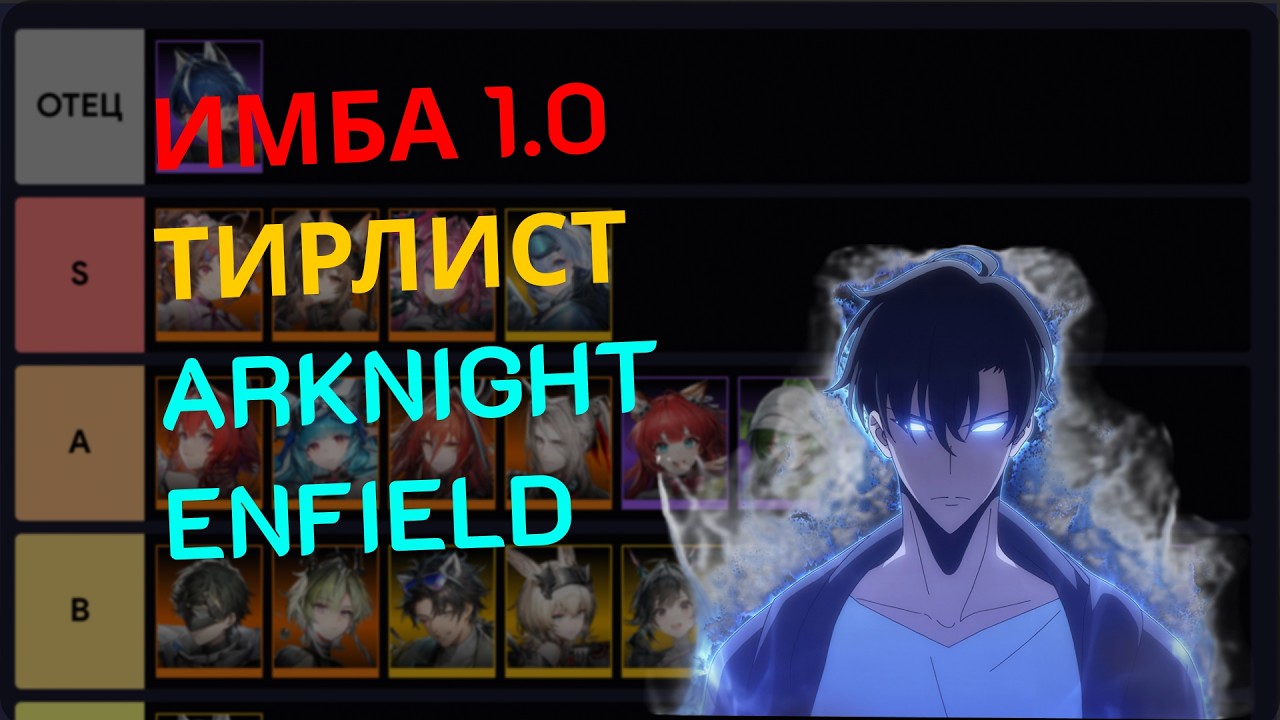 АКТУАЛЬНЫЙ ТИРЛИСТ ВЕРСИЯ 1.0 - Arknights Endfield