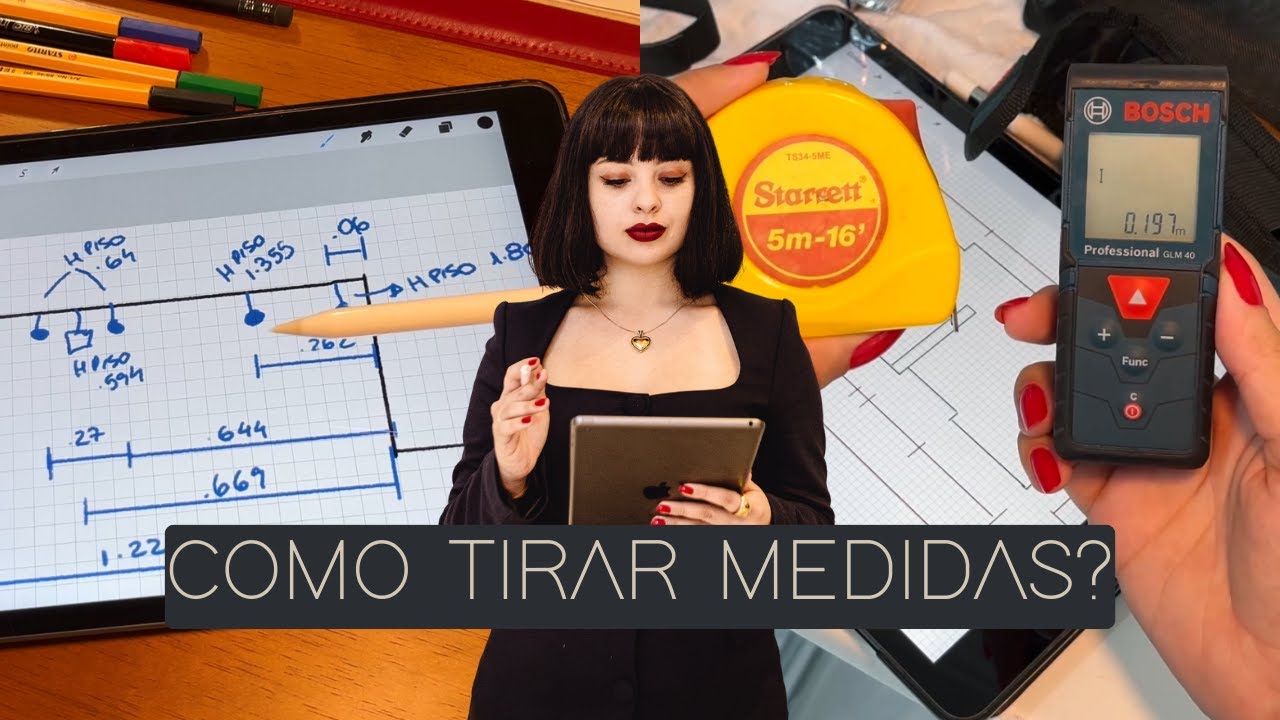Como fazer um LEVANTAMENTO de projeto de interiores?