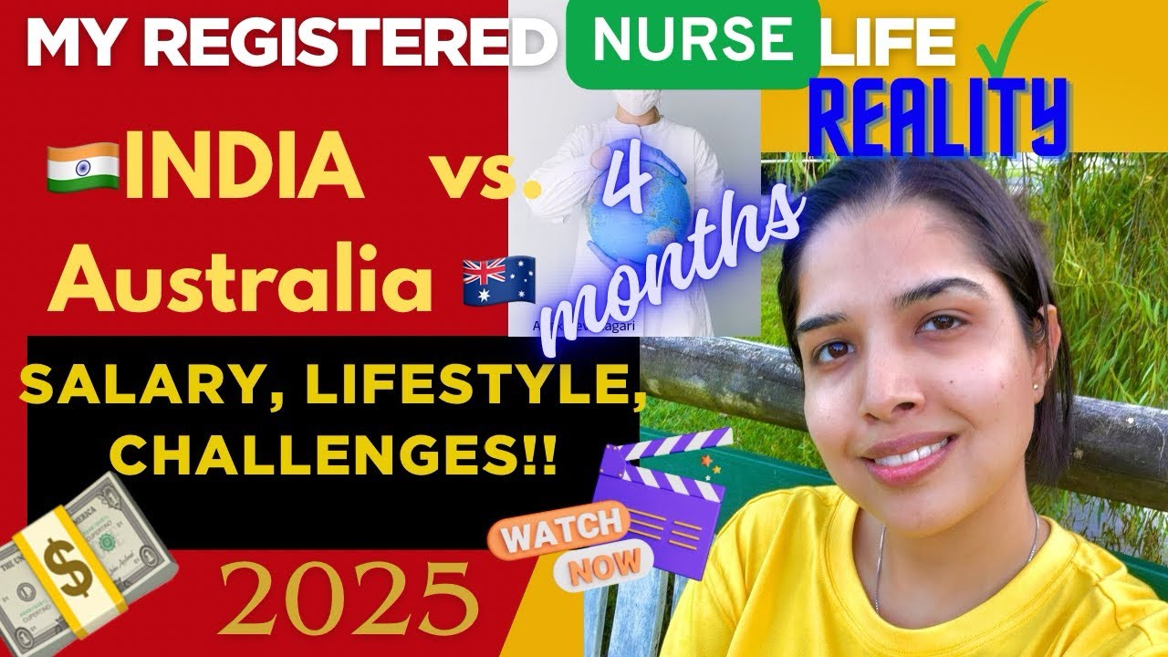 RN in India vs RN in Australia 🇦🇺 My Real Experience as a Registered Nurse 👩‍⚕️ 🍀