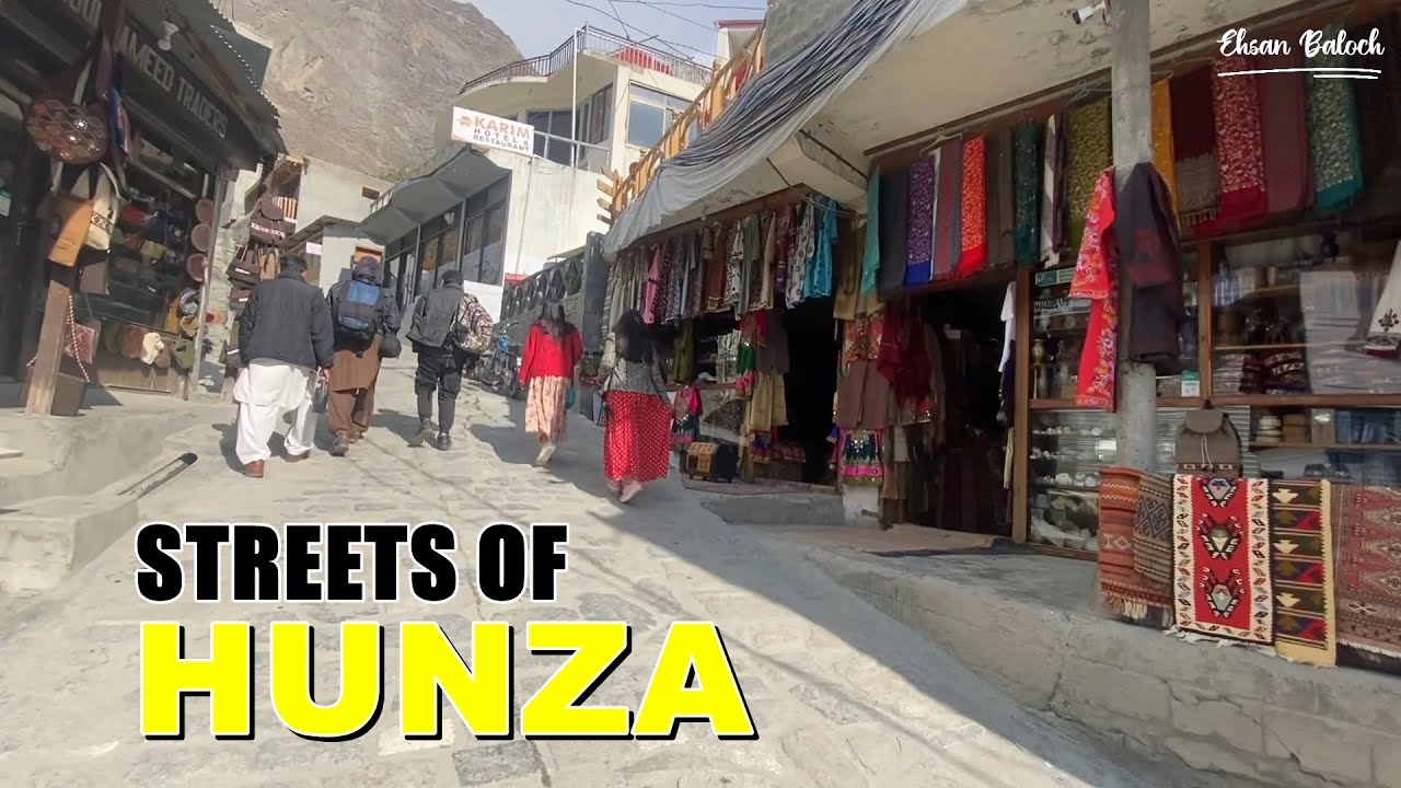 STREETS OF HUNZA & LOCAL LIFE IS SO AMAZING I MAZA A GIYA 😍🚶