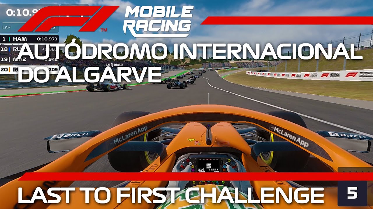 Last To First Challenge #5 | McLaren - Portimão | F1 Mobile Racing