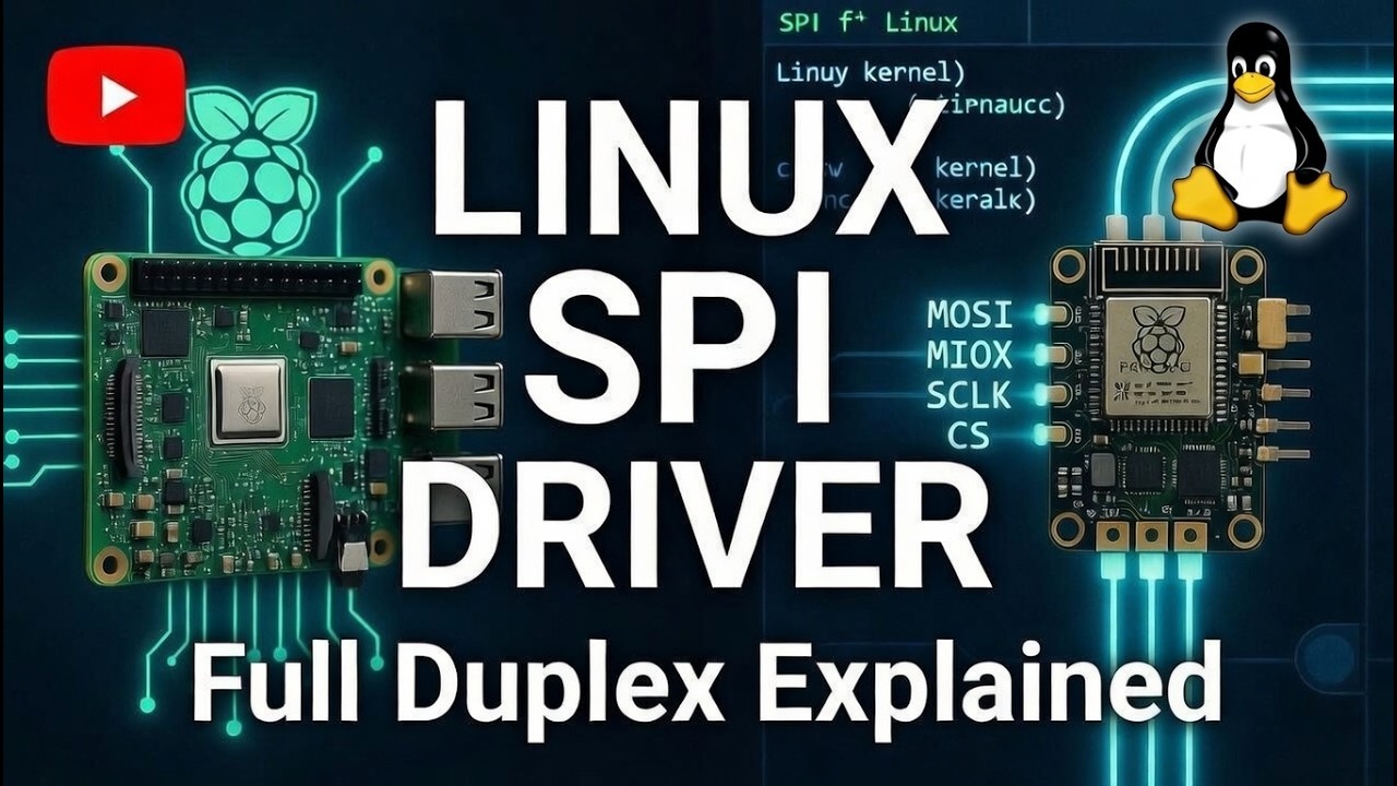 Linux SPI Subsystem : Linux Device Driver Development with Raspberry Pi 17