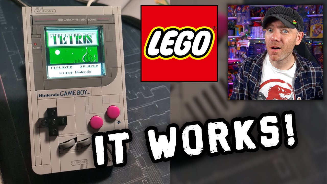 Someone Just Made the LEGO Game Boy Play Real Games!