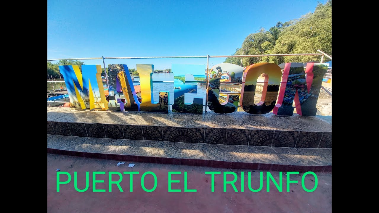 Así se encuentra el muelle de Puerto El Triunfo en Usulután, El Salvador.