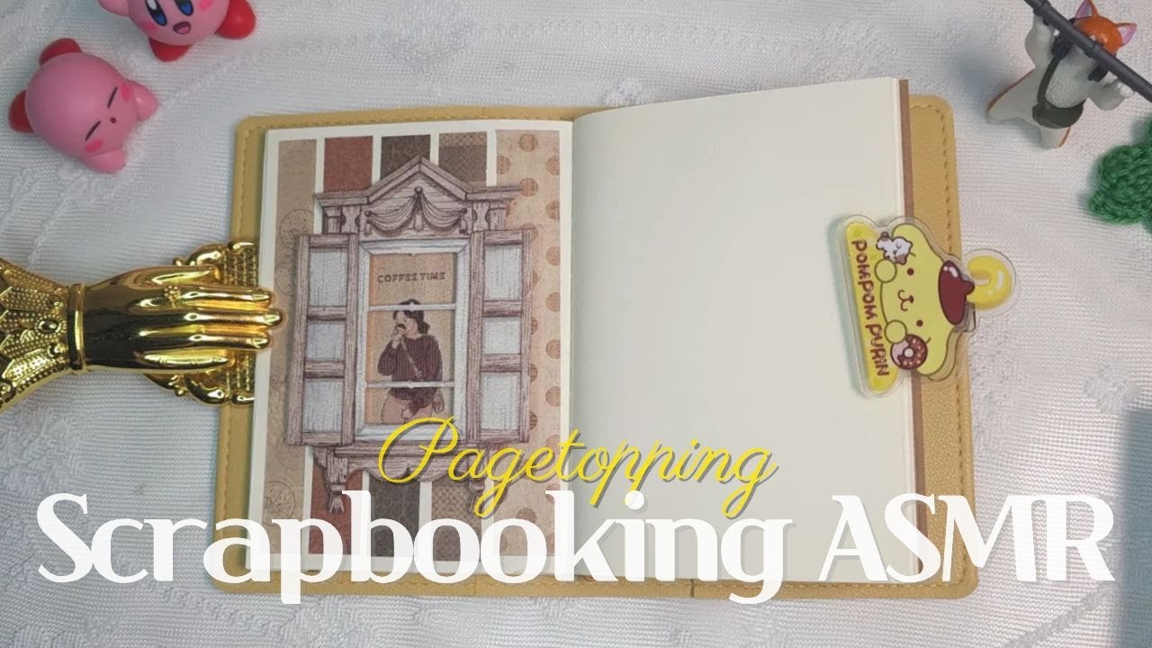 따뜻한 브라운 다꾸🤎(ASMR | Scrapbooking)