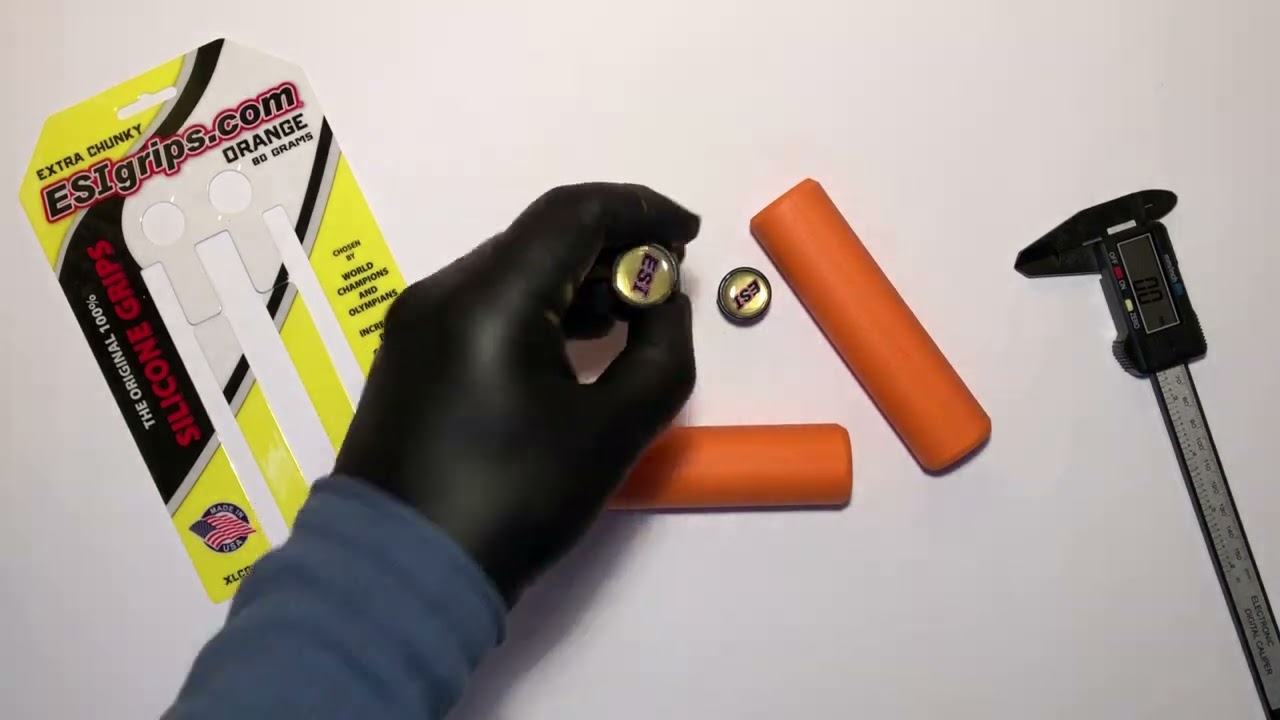 Огляд: Гріпси ESI Extra Chunky Orange (помаранчеві)