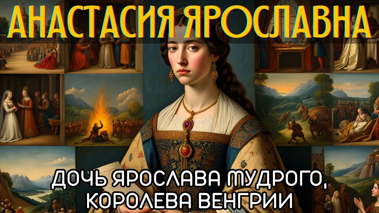 Как дочь Ярослава Мудрого проиграла войну, но выиграла трон для сына🌙 История на ночь
