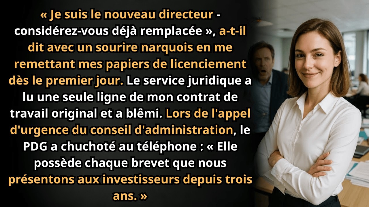 Licenciée J1, je possédais les brevets : chute du PDG | Revanche pro