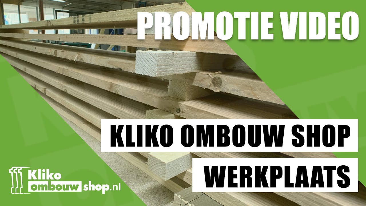 Promotie video Kliko Ombouw Shop