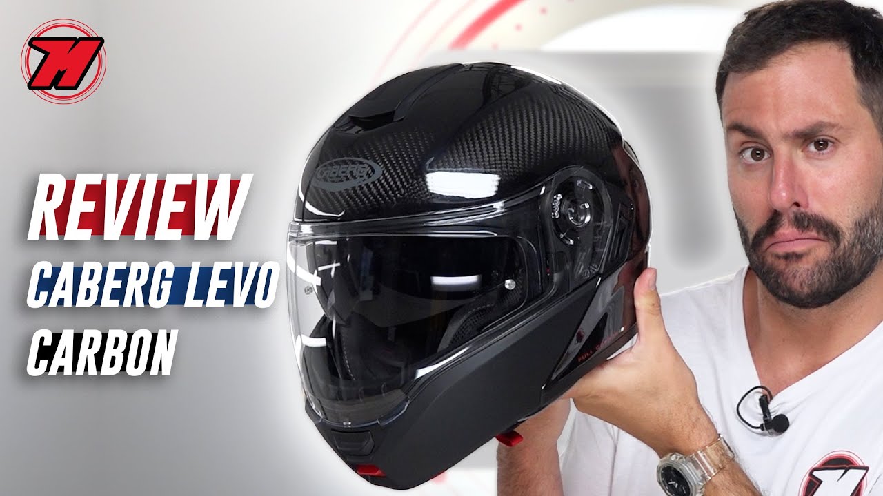 REVIEW casco CABERG LEVO CARBON, un modular de CARBONO 🦾