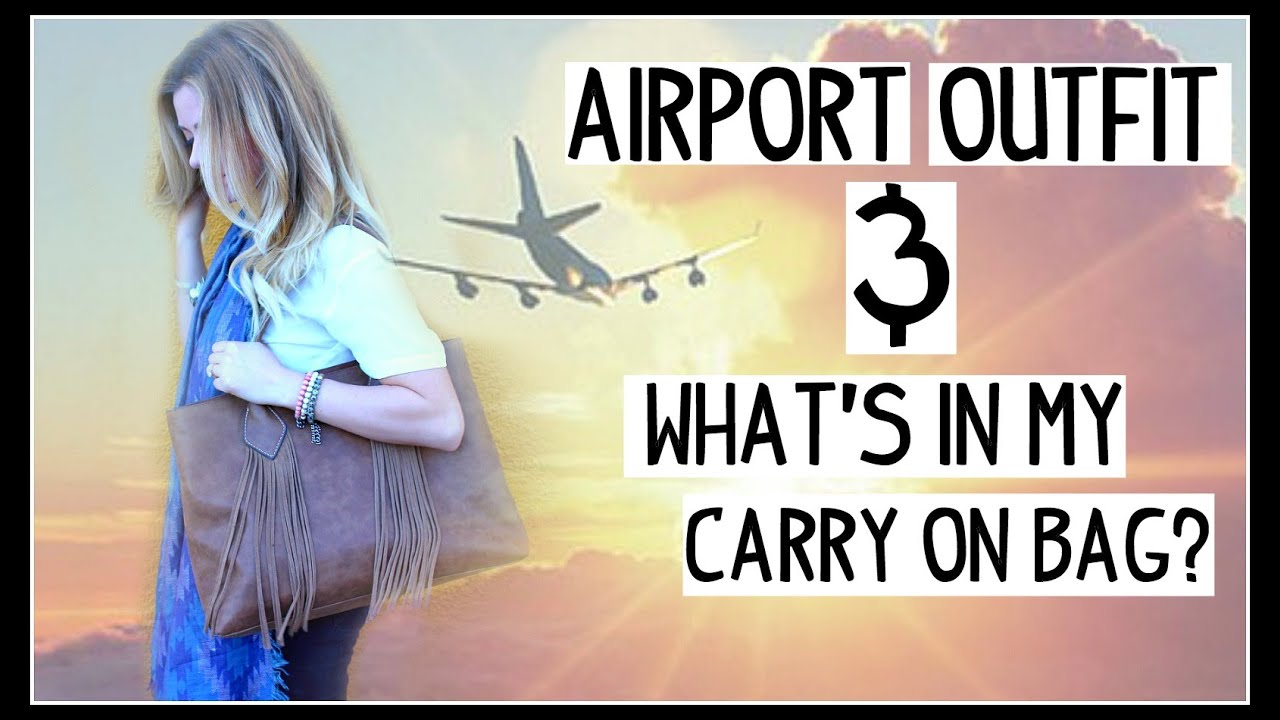 Airport Outfit & What's in My Carry On Bag? [DAY 4] Style By Dani