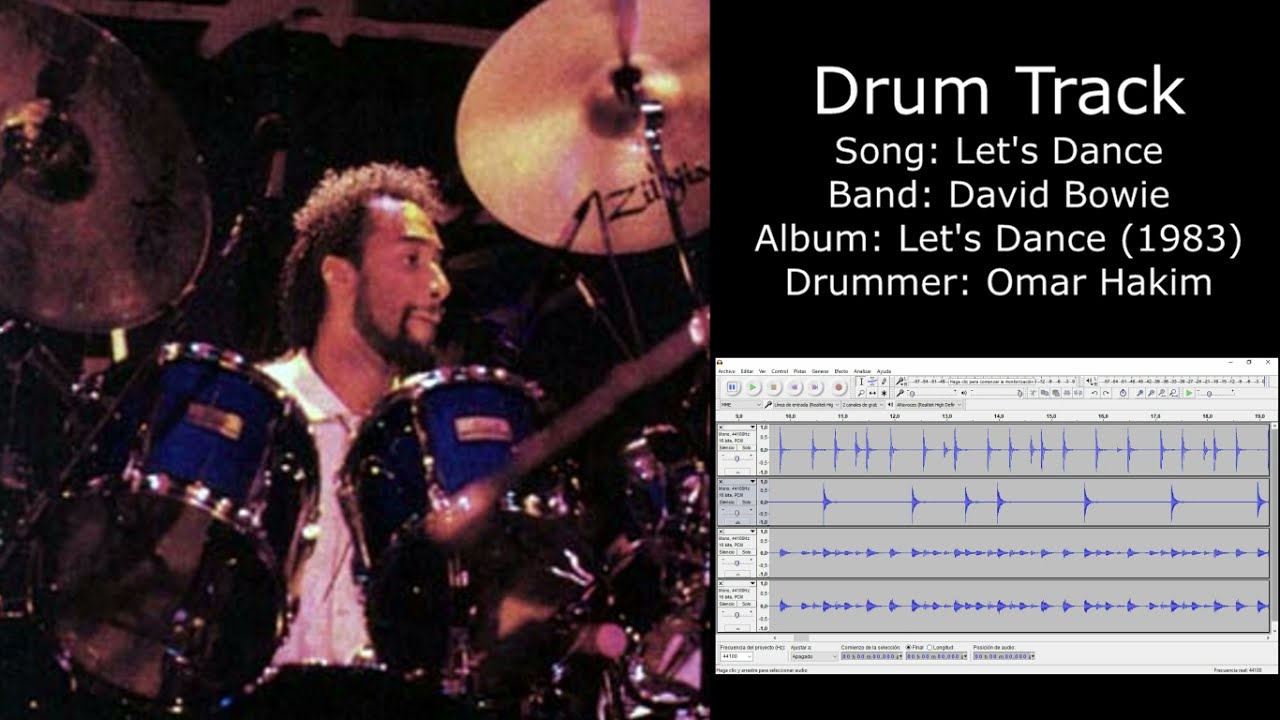 Let's Dance (David Bowie) • Drum Track