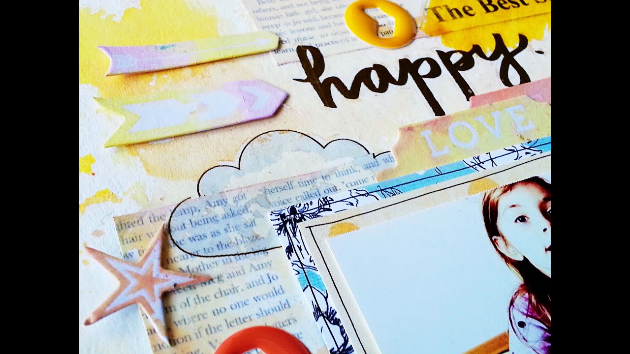 Scrapbooking Mixed Media Process-December Hip Kit Club Kits