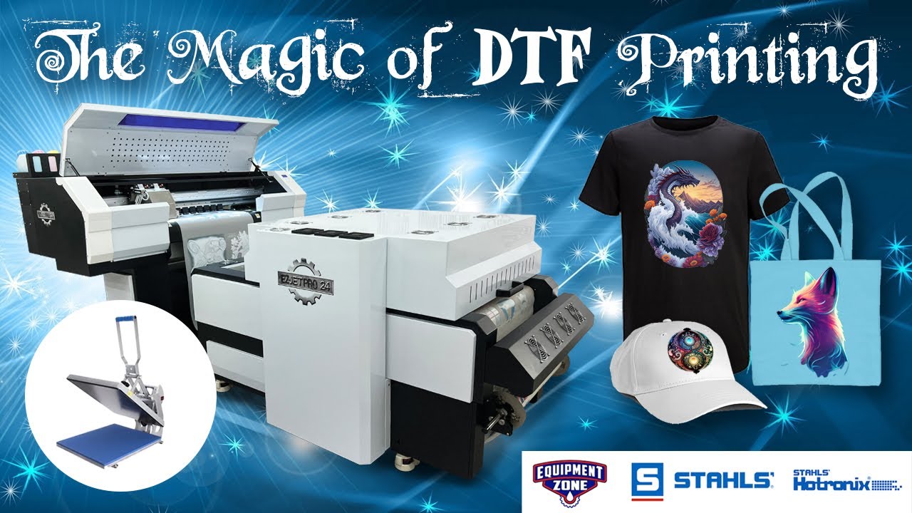From Artwork to Application - The Magic Of DTF Transfers