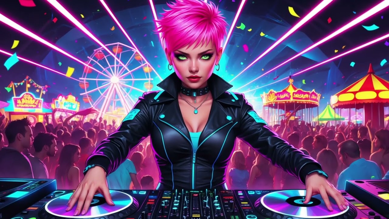 Neon City Rave | Futuristic DJ EDM Bass 2025