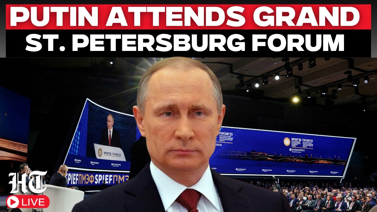 Russia News Live | Putin Attends Opening Ceremony of St. Petersburg Economic Forum | SPIEF 2026