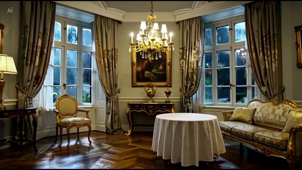 Royal Palace Reading Room 👑 Elegant Ambience & Calm Music