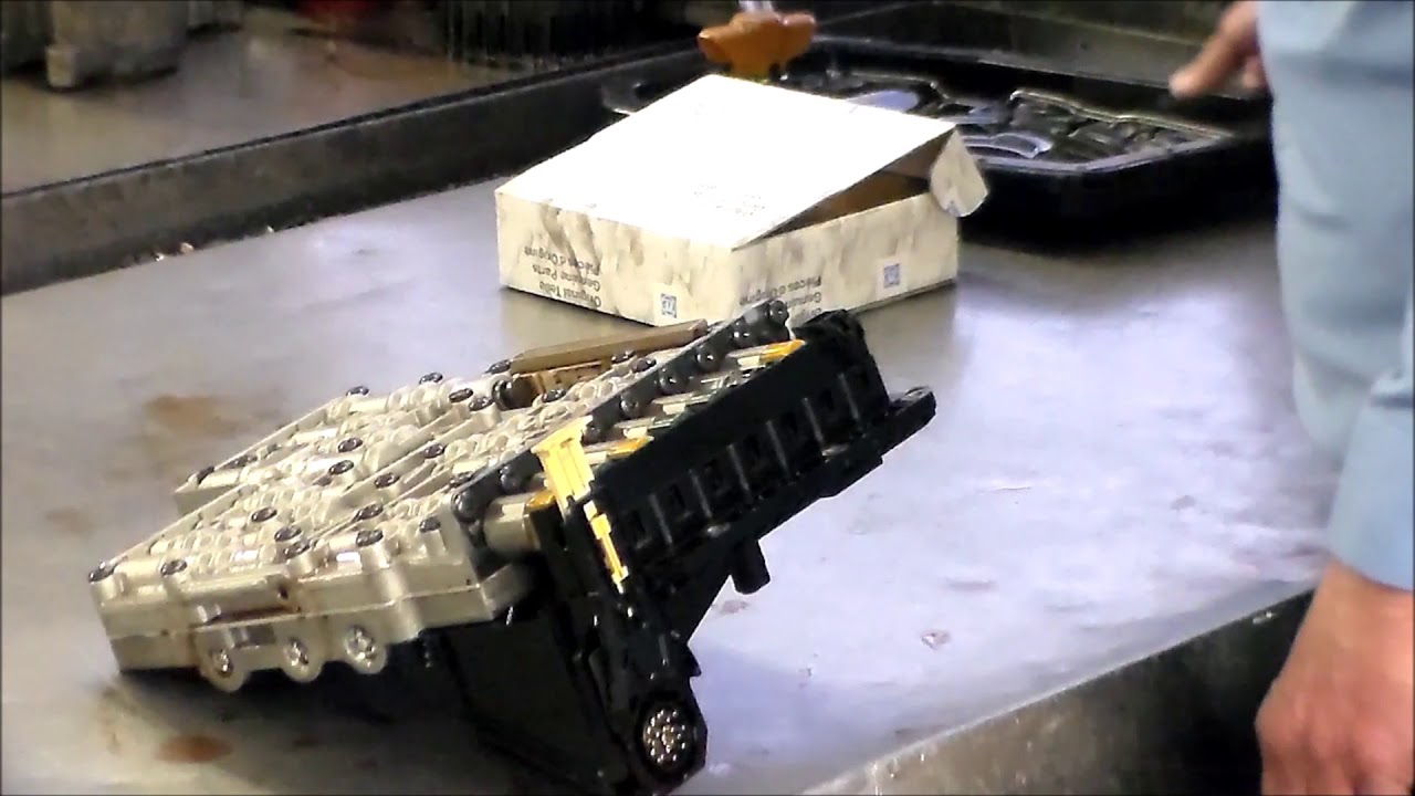 Обслуживание клапанного блока ZF6HP26
