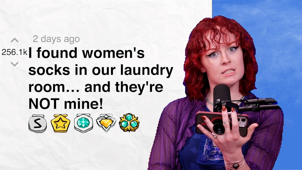 I found women's socks in our laundry room… and they're NOT mine! | Reddit Stories