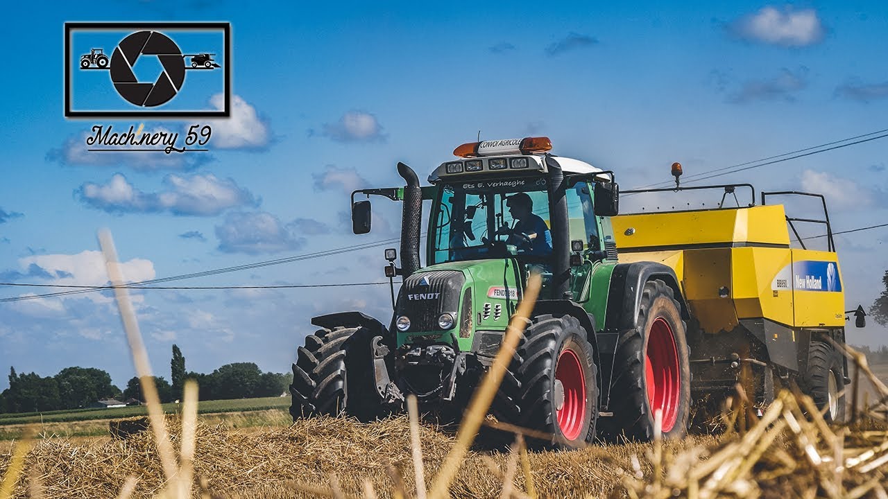 Pressage 2019 | Fendt 818 | New holland bb950 a