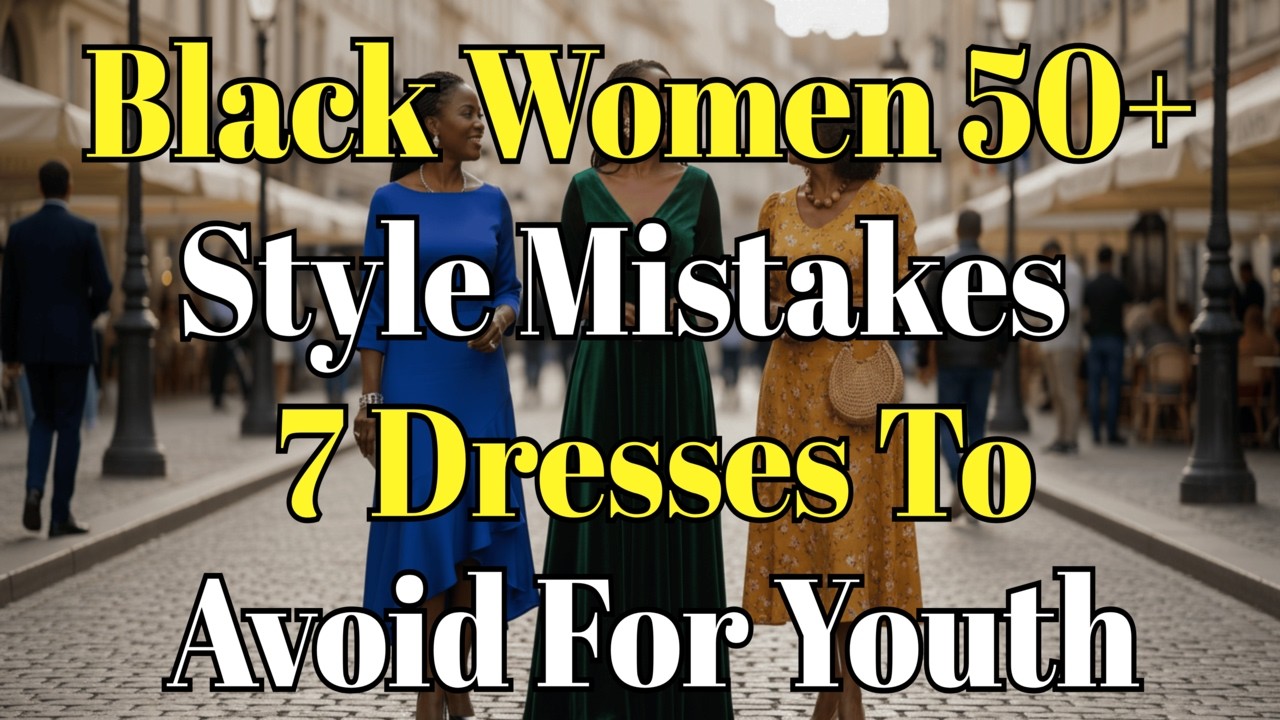 7 Dresses Black Women 50+ MUST AVOID (Look Younger & Confident!)
