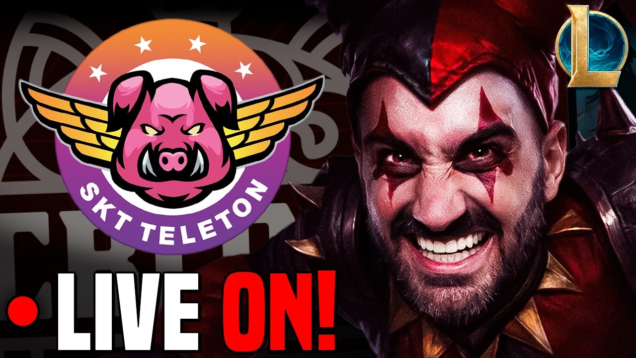 CBLOW É HOJE! SKT TELETON VS T1LÁPIAS 💀 | !pix !preço !live
